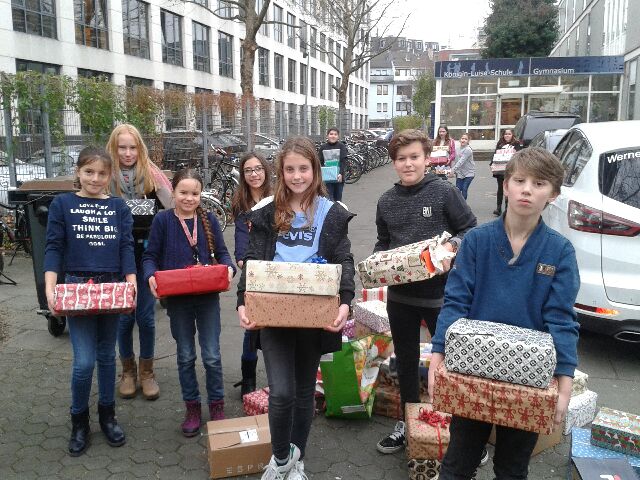 Aktion Frohliche Weihnachten Fur Alle Konigin Luise Schule